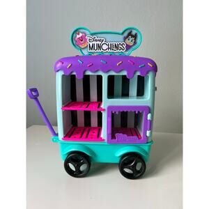 Disney Munchlings Ice Cream Cart Display Trinket Wagon